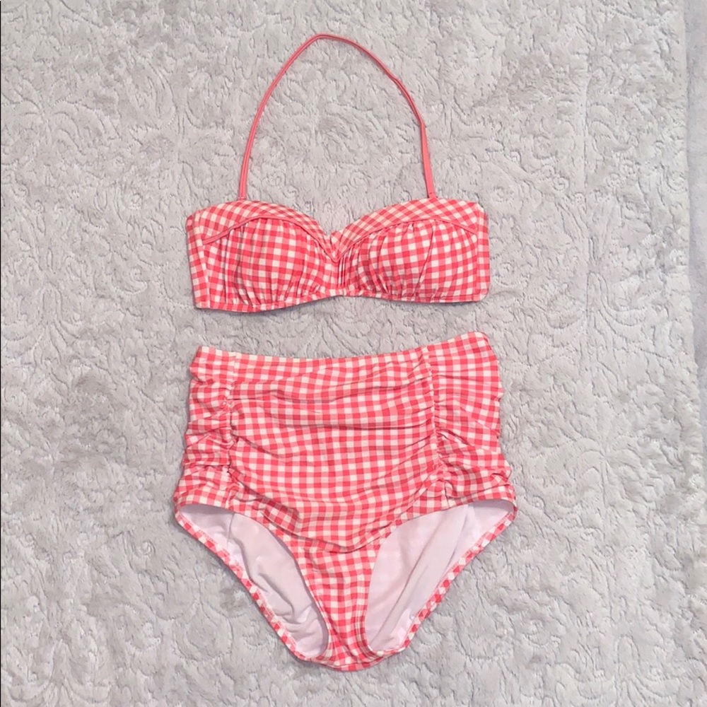 Lauren James Two-Piece Pink Swimsuit
